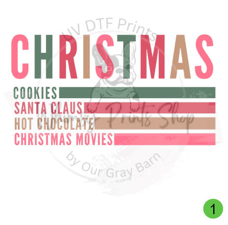 christmas cookies santa claus hot chocolate christmas movies